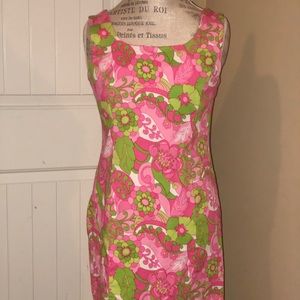 Spring Floral Print Dress